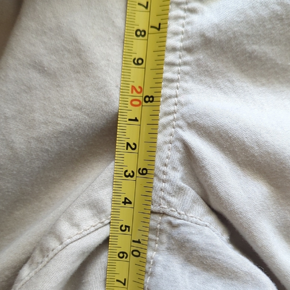 Style & Co. Cream Cargo Capris - Picture 8 of 10